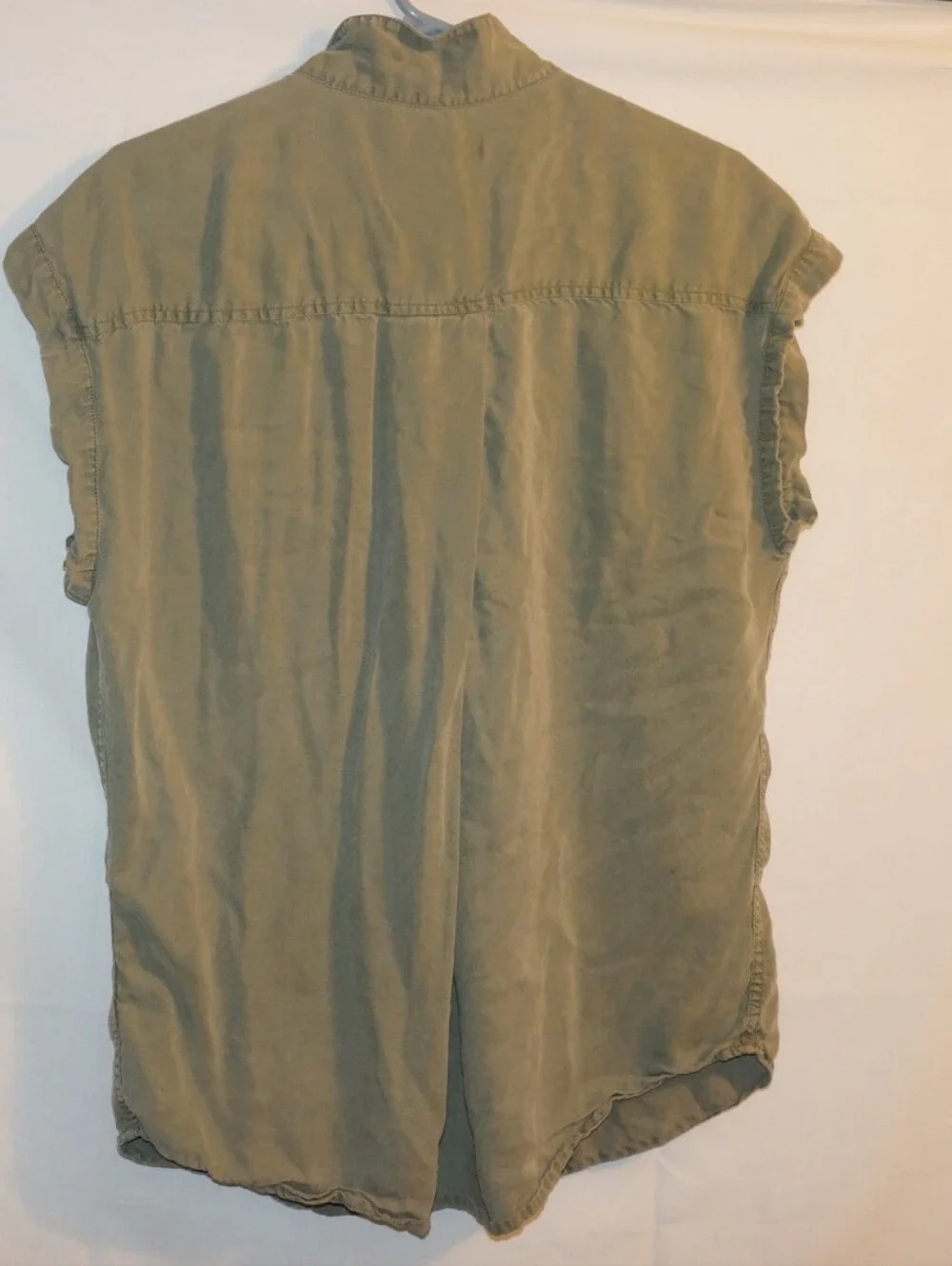 Jach’s Girlfriend Grey Denim Top, Large - Picture 9 of 13